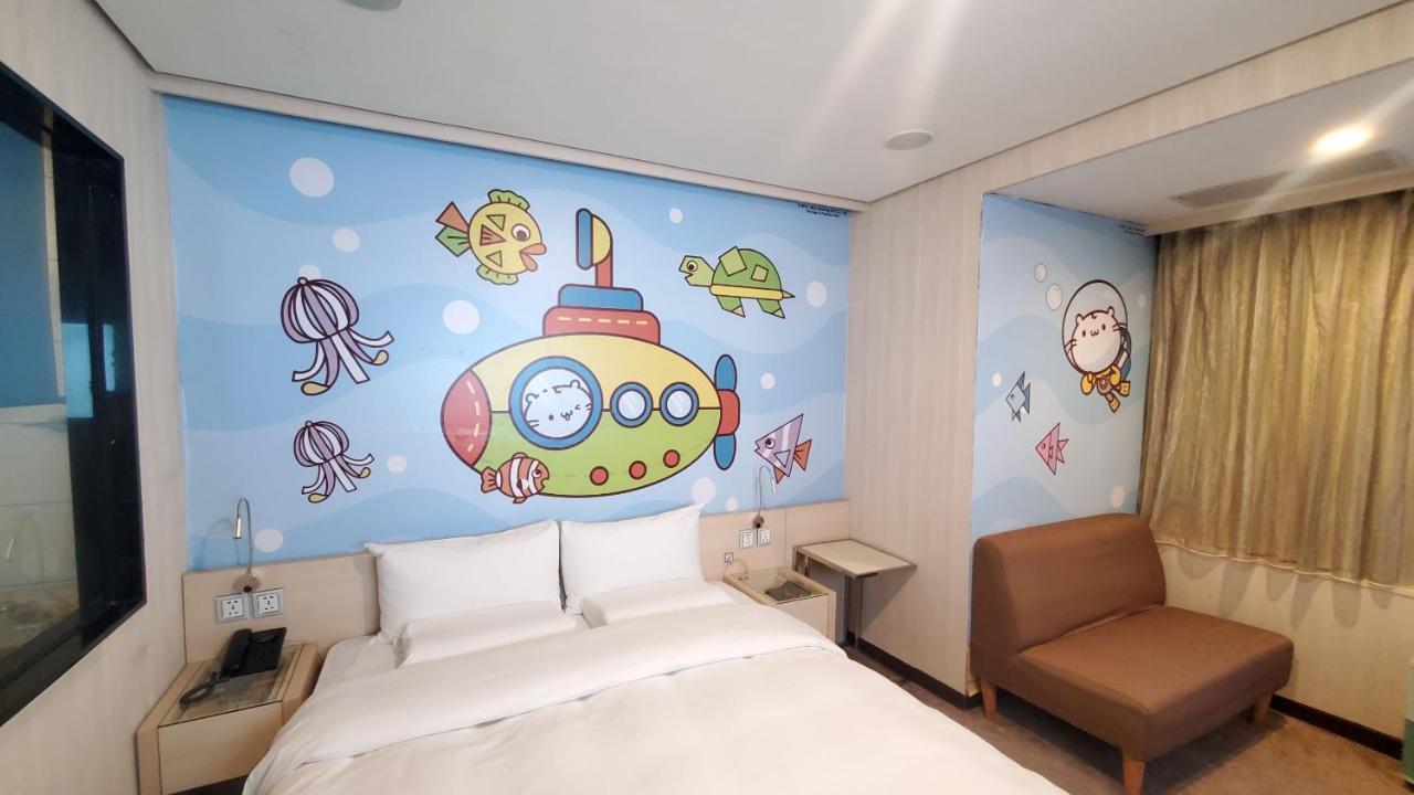 Yomi Hotel - Shuanglian Mrt Tchaj-pej Exteriér fotografie