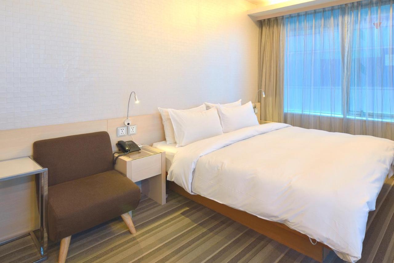 Yomi Hotel - Shuanglian Mrt Tchaj-pej Exteriér fotografie